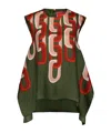 La Doublej Crew Neck Top In Green