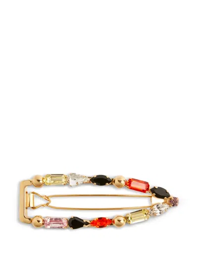 LA DOUBLEJ CRYSTAL-EMBELLISHED HAIR CLIP