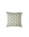 La Doublej Cushion (55x55) Farfalle Multicolor In Farfalle Multicolor