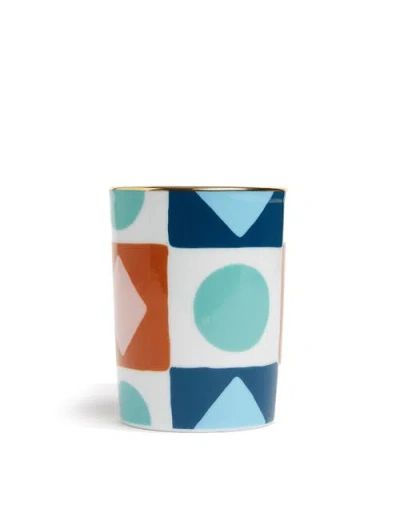 La Doublej Decorative Cup Diamond Dots Turquoise