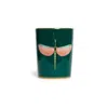 La Doublej Decorative Cup In Libellula Green