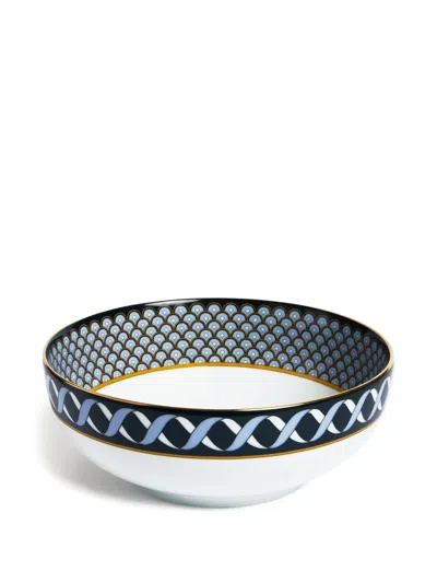 LA DOUBLEJ DECORATIVE-PATTERNED SERVING BOWL (25CM)