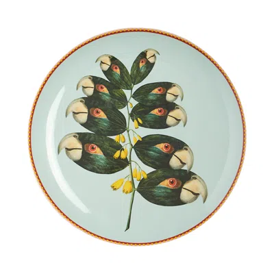 La Doublej Decorative Plate In Green