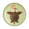 La Doublej Decorative Plate In Green