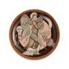La Doublej Decorative Plate In The Angel Brown