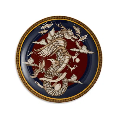 La Doublej Decorative Plate In Blue