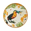 La Doublej Decorative Plate In Yellow