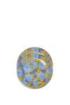 La Doublej Lilium Zafferano-print Dessert Plates (set Of 2)