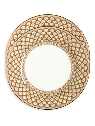 La Doublej Dessert Plates Set Of 2 In Pink