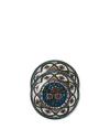La Doublej Dessert Plates Set Of 2 Sacred Circle Midnight In Sacred Circle Midnight