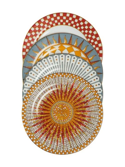 LA DOUBLEJ LA DOUBLEJ DESSERT PLATES SET OF 4