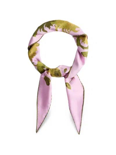 La Doublej Diamond Scarf In Multi