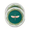 La Doublej Dinner Plates, Set Of 2 In Green