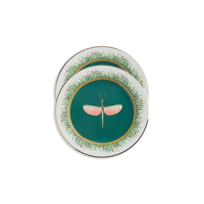 LA DOUBLEJ DINNER PLATES SET OF 2