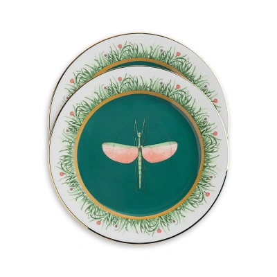 La Doublej Dinner Plates Set Of 2 In Libellula