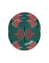 La Doublej Dinner Plates Set Of 2 Slinky Verde In Slinky Verde