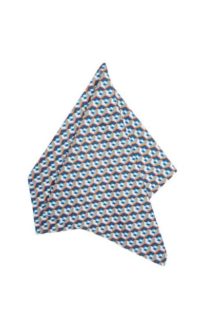 La Doublej Dishtowel (50x70) Cubi Blue