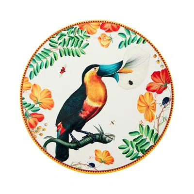 La Doublej Disk Placemat In Multi