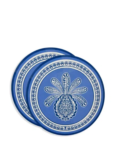 LA DOUBLEJ DISK PLACEMAT (SET OF TWO)