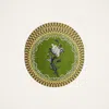 La Doublej Disk Placemats Set Of 2 In Green