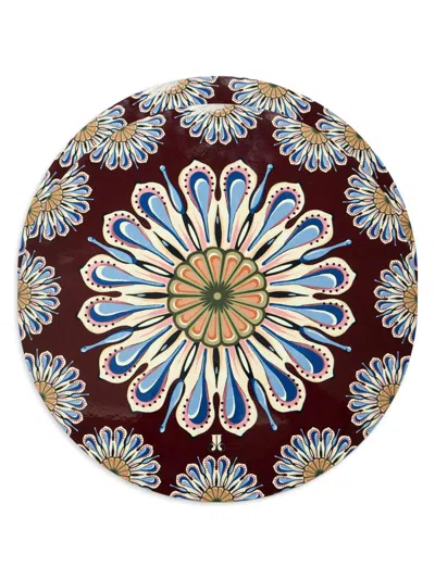 La Doublej Disk Placemats Set Of 2 In Burgundy