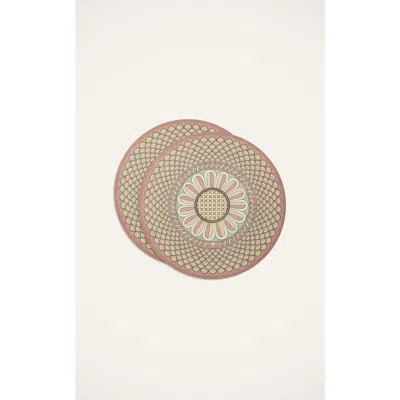 La Doublej Set Of 2 Napoli Hardback Placemats