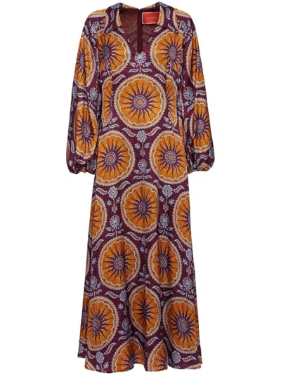 La Doublej Artemis Dress In Purple