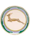 La Doublej Doe-mosaic Porcelain Plate (13cm) In Pink