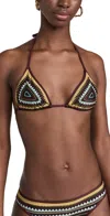 La Doublej Bikini Top In Doric Placée