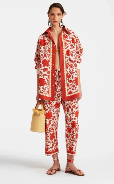 La Doublej Drawstring Pants In Multi