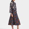 La Doublej Drawstring Skirt In Montecarlo Blue