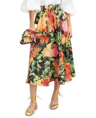 LA DOUBLEJ LA DOUBLEJ DRAWSTRING SKIRT