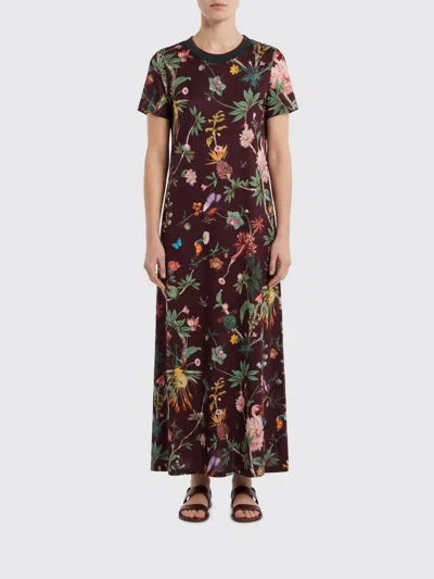 La Doublej Dress Woman  In Burgundy