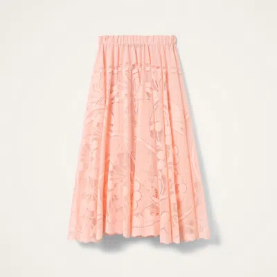 La Doublej Duchess Skirt In Pink