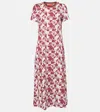 La Doublej Eclipse Cotton Maxi Dress In Multicoloured