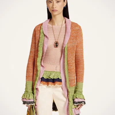 La Doublej Eight Counts Cardigan In Multi