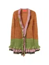 La Doublej Eight Counts Cardigan In Multi