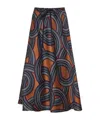 La Doublej Drawstring Skirt In Black