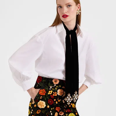La Doublej Ella 2-ways Stole In Solid Black