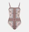La Doublej La Double J Elle Swimsuit (placée) In Multicoloured