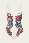 La Doublej Elle Swimsuit In Lemuria Placee In Multi