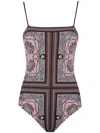 La Doublej La Double J Elle Swimsuit (placée) In Mirage Placée
