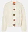 La Doublej Embellished Cardigan In Multicoloured