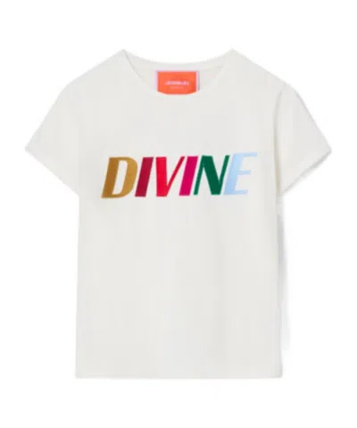 La Doublej La Double J Cotton T-shirt In Neutral