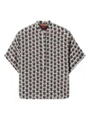 La Doublej X Estelle Blouse Petaltail Shirt In Black