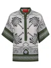 La Doublej La Double J Multicolored Silk Shirt With Relaxed Fit