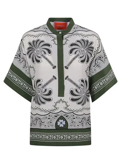 LA DOUBLEJ ESTELLE SILK BLOUSE