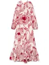 La Doublej Floral Maxi Dress In Multi