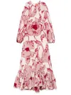 La Doublej Eve-ning V Dress In Rosa