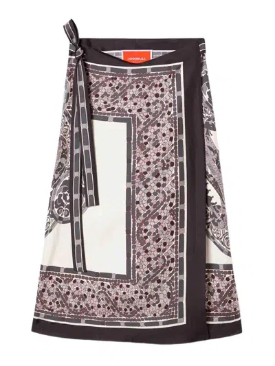 LA DOUBLEJ FALDA LARGA - MULTICOLOR